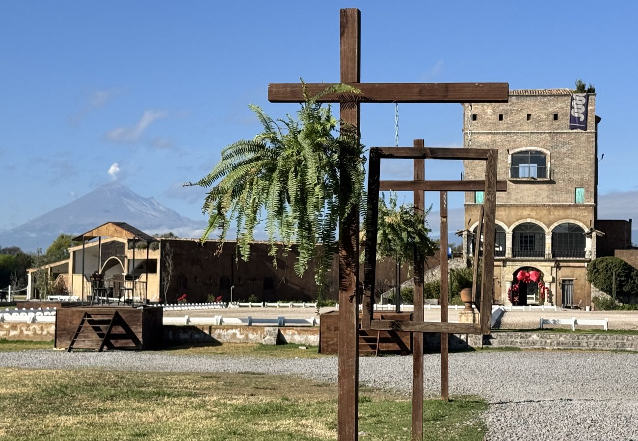 Appartamento a Val’Quirico - Sicilia con Terraza y chimenea