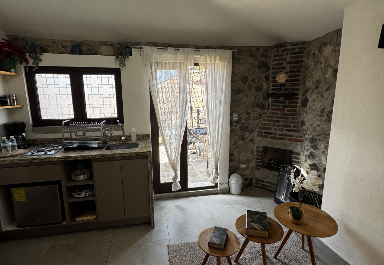 Apartment in Val’Quirico - Sicilia con Terraza y chimenea